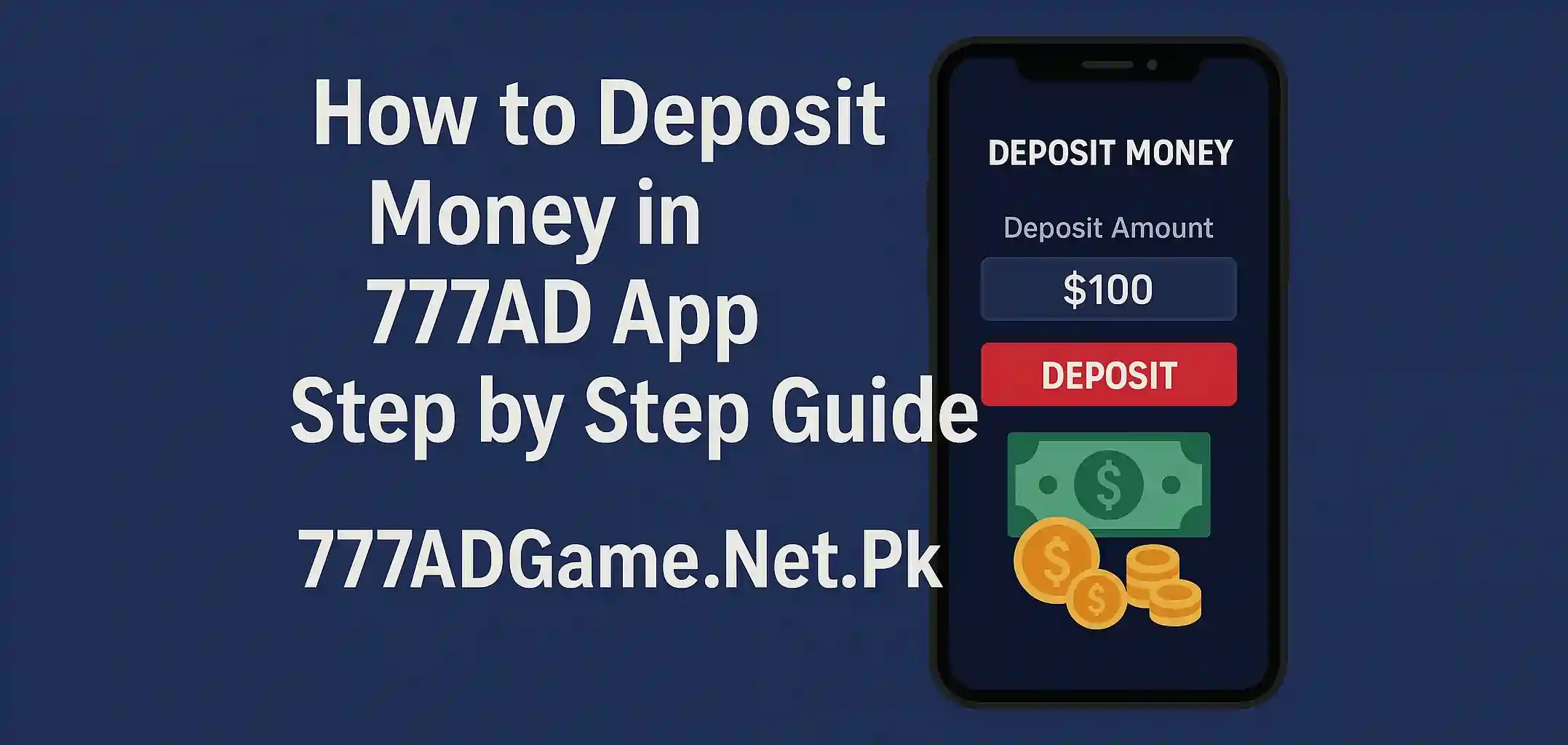 Paano Magdeposito ng Pera sa 777AD App Gabay sa Hakbang-hakbang